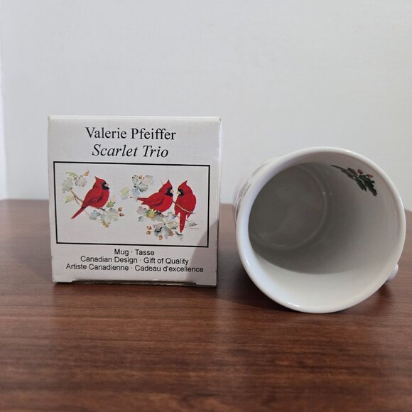 Scarlet Trio Cardinal Bird Canadian Designed Felines Capilano Trading Burnaby BC - Picture 5 of 8